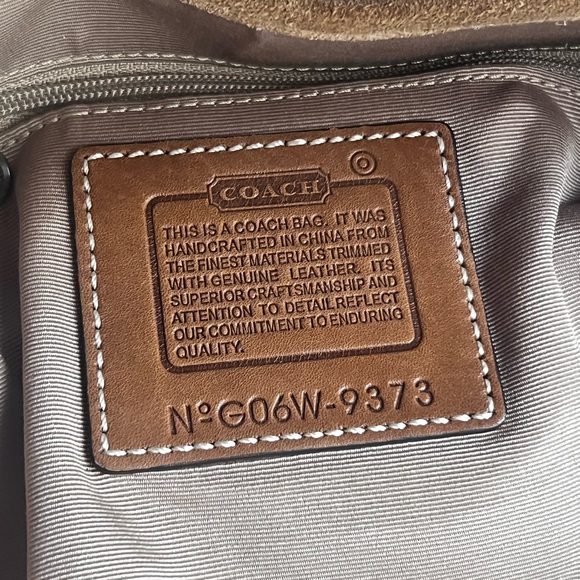 COACH Soho Studs Suede Mix Shoulder bag - Picture 3 of 15